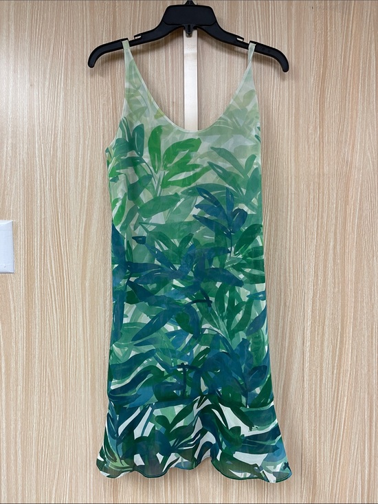 CAbi Dresses & Skirts - Cabi green leaf dress size small